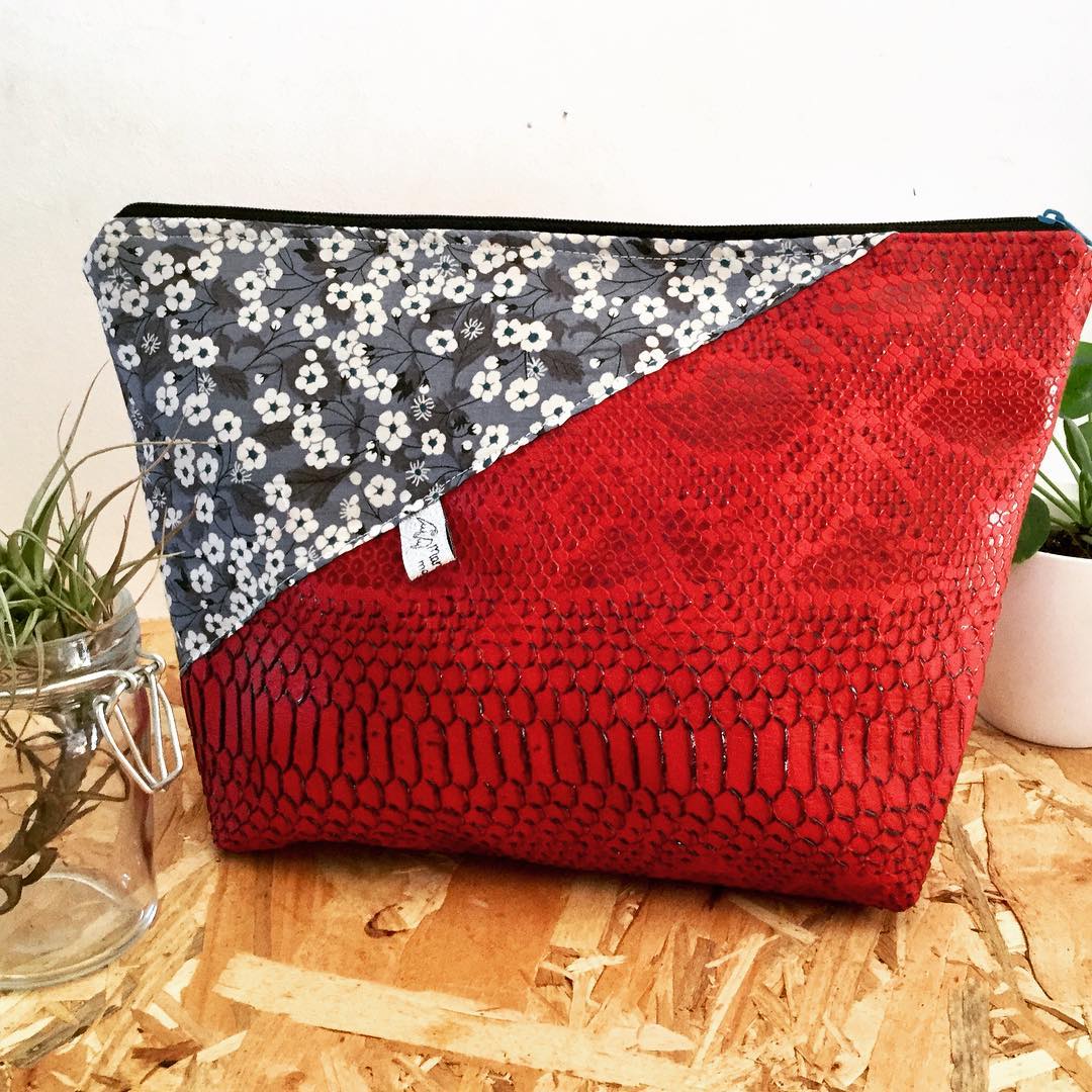 Trousse de toilette artisanale